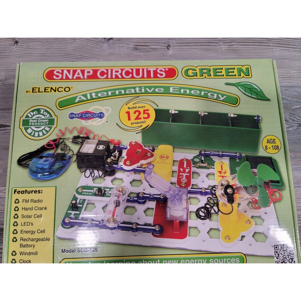 snap circuits Green Alternative Energy used instructions included
